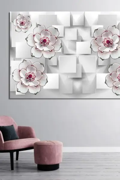 3D Cvetni Algoritam - slika na platnu