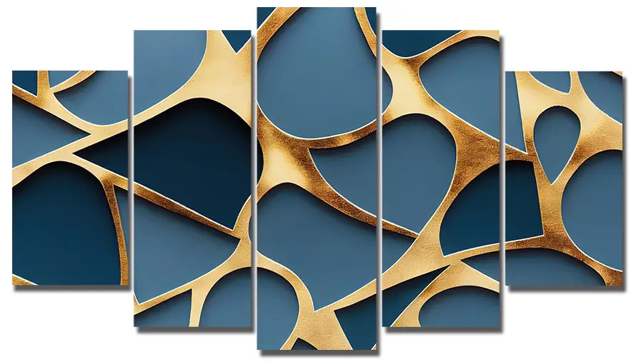 3D Kraljevska Mreža – 5 delova – sa ramom