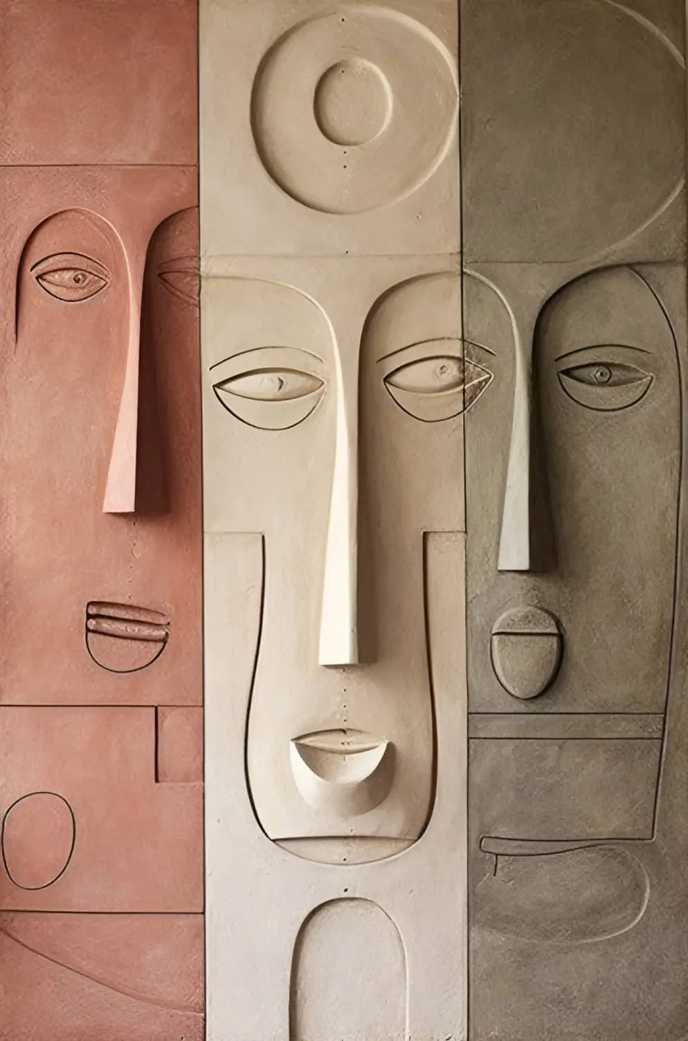 3D Lica Bez Glasa – sa ramom
