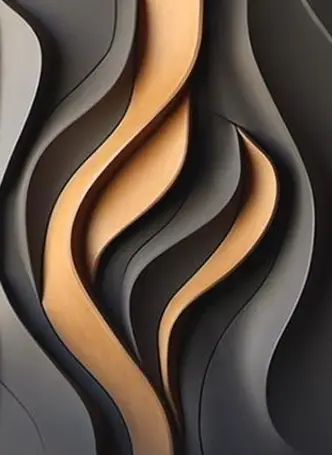 3D Plamen Oblika – sa ramom