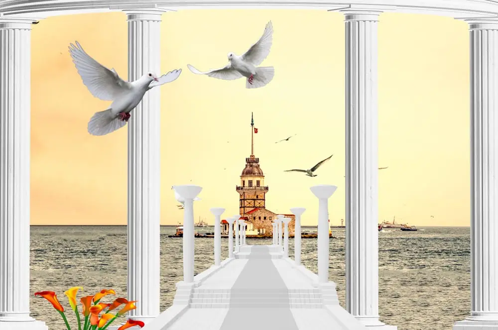 3D Pogled Ka Kuli – sa ramom