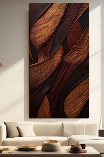 3D Vatrene Linije - slika na platnu