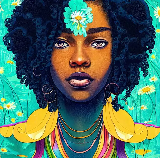 Afro Lepota – sa ramom