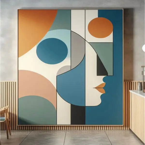 Geometrija Pogleda - slika na platnu
