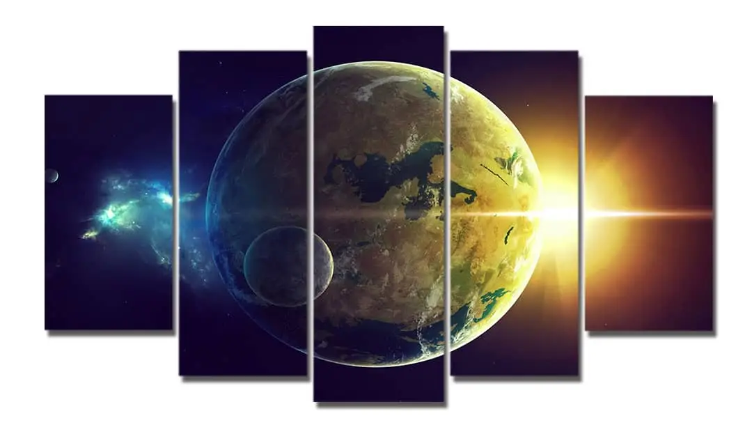 Planeta u Zori – 5 delova – sa ramom