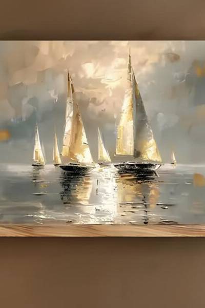 Regata od Zlata - slika na platnu