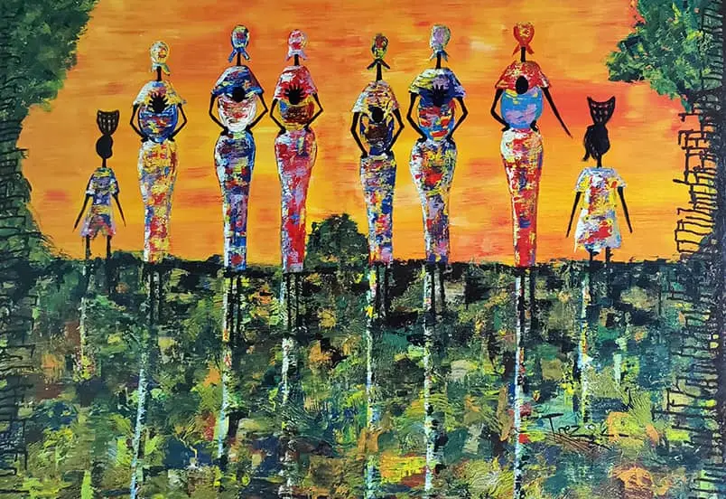 Senke Afrike – sa ramom