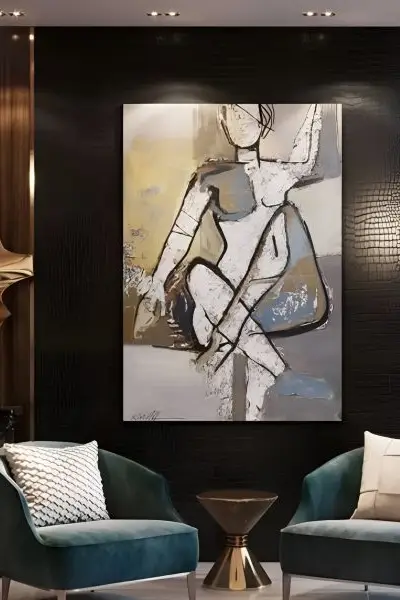 Ženska Forma - slika na platnu