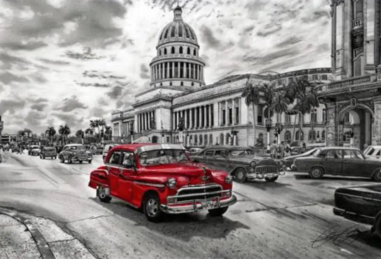 Havana u Crvenom Kadru – sa ramom