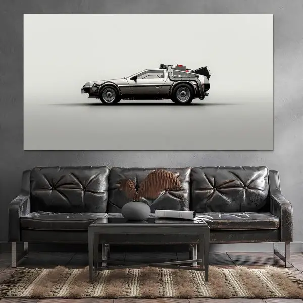 Legenda Asfalta DeLorean - slika na platnu