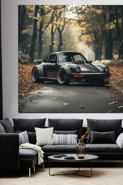 Porsche u Magli - slika na platnu
