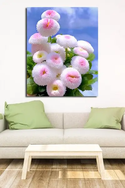 Roze Kuglice - slika na platnu