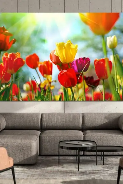 Simfonija Tulipana - slika na platnu