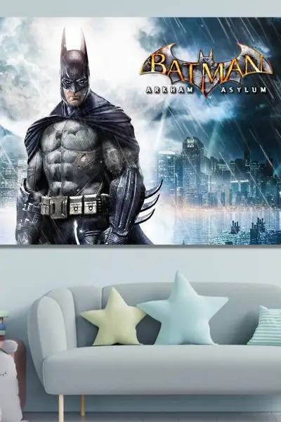Batman u oluji - slika na platnu