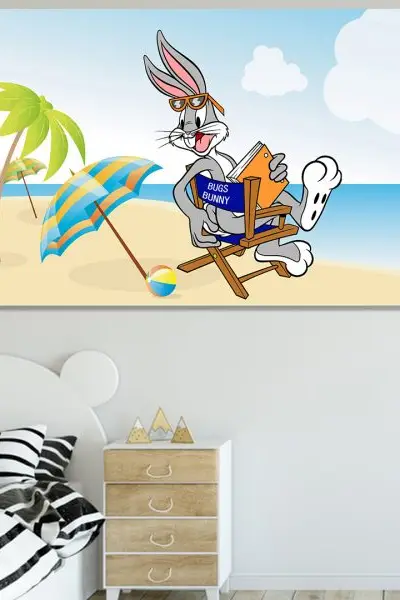 Duško na Talasima - slika na platnu