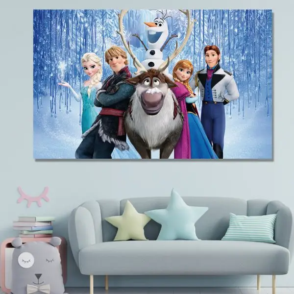 Frozen Prijatelji - slika na platnu