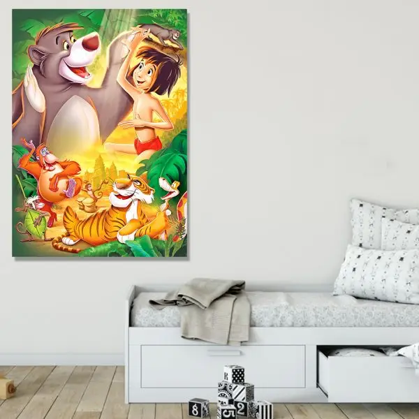 Jungle Book 004 - slika na platnu