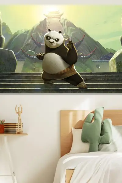 Kung Fu Panda 001 - slika na platnu
