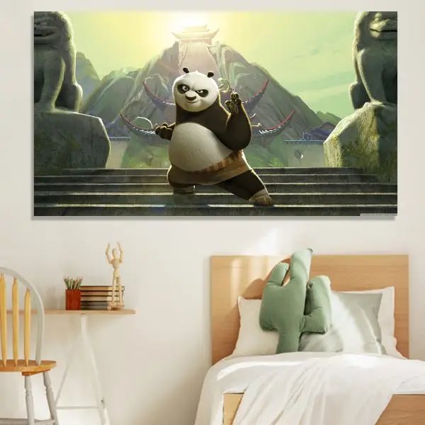 Kung Fu Panda 001 - slika na platnu