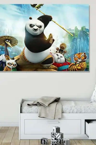 Kung Fu Panda 003 - slika na platnu