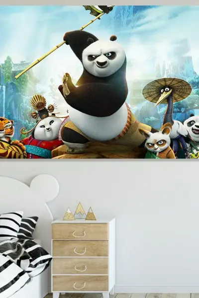 Kung Fu Panda 006 - slika na platnu