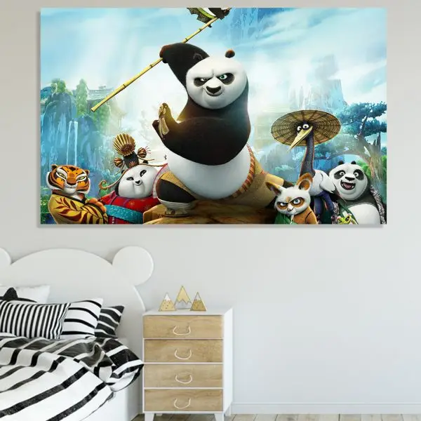 Kung Fu Panda 006 - slika na platnu