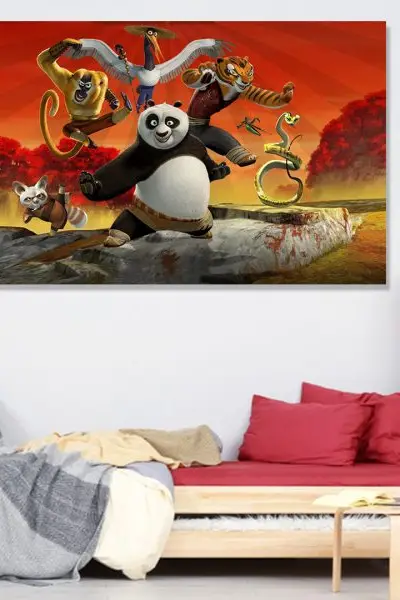 Kung Fu Panda 007 - slika na platnu