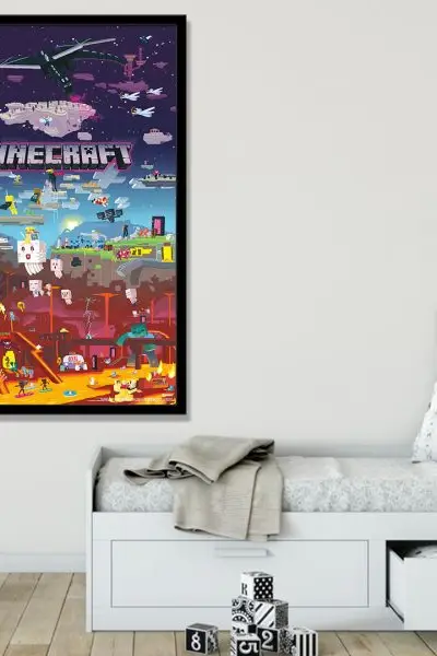 Minecraft 002 - slika na platnu