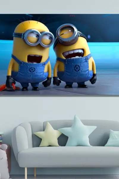 Minions 007 - slika na platnu
