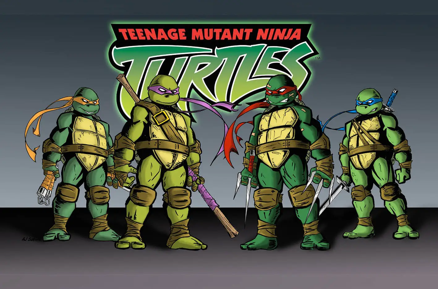 Ninja Turtles 004 – sa ramom