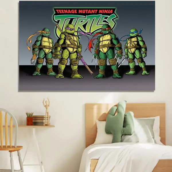 Ninja Turtles 005 - slika na platnu