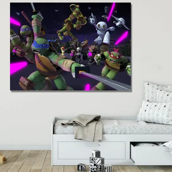 Ninja Turtles 007 - slika na platnu