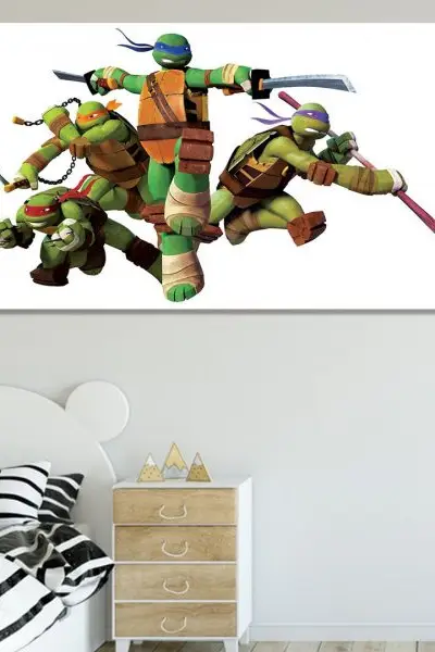 Ninja Turtles 015 - slika na platnu