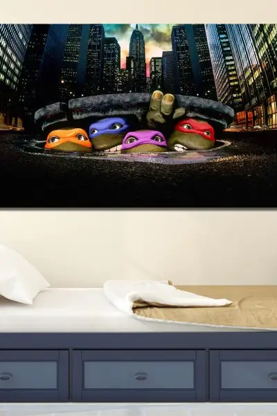Ninja Turtles 017 - slika na platnu