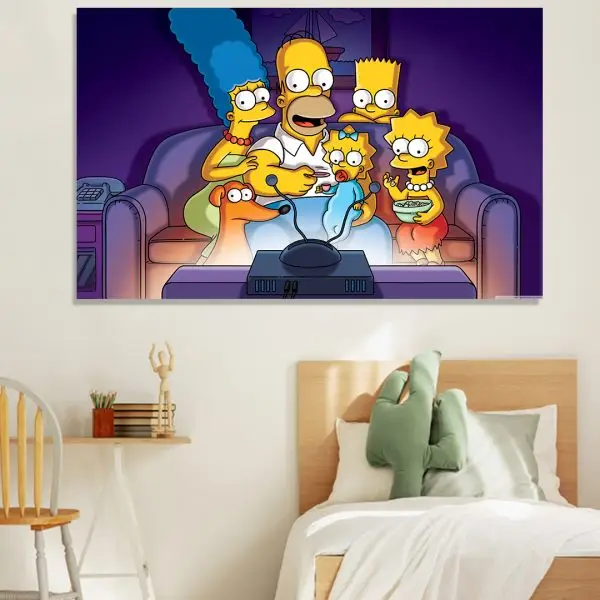 Simpsons 001 - slika na platnu