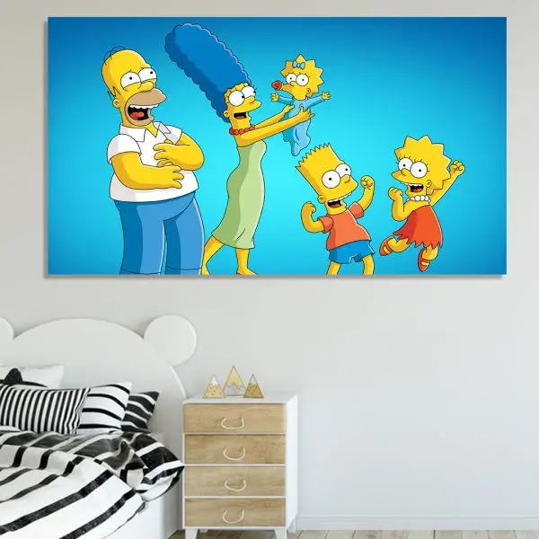 Simpsons 003 - slika na platnu