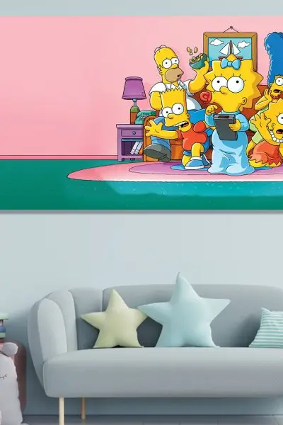 Simpsons 004 - slika na platnu