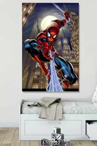 Spiderman 007 - slika na platnu