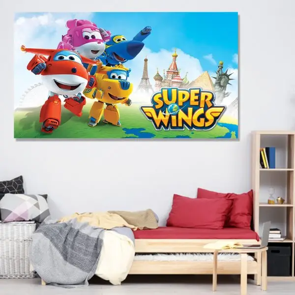 Super Wings 002 - slika na platnu