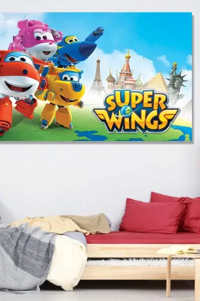 Super Wings 002 - slika na platnu