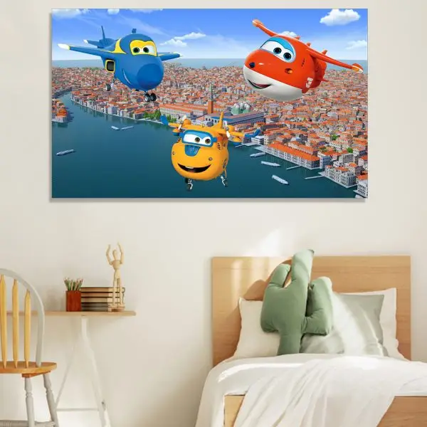 Super Wings 004 - slika na platnu