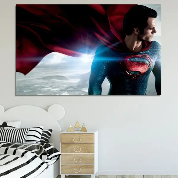 SuperMan 001 - slika na platnu