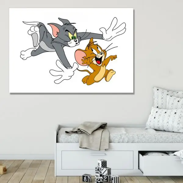 Tom and Jerry 001 - slika na platnu
