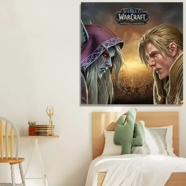 World of Warcraft 001 - slika na platnu