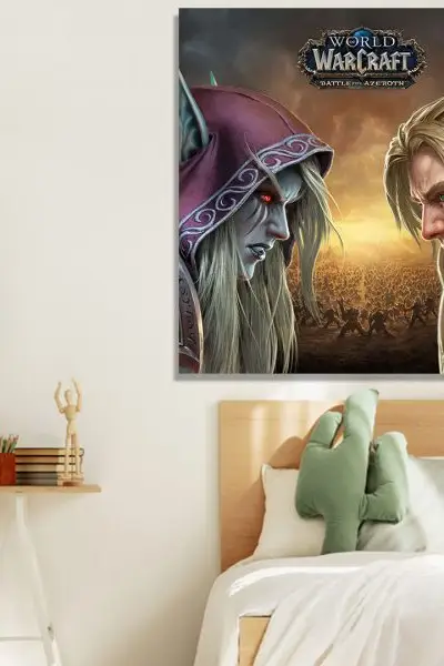 World of Warcraft 001 - slika na platnu