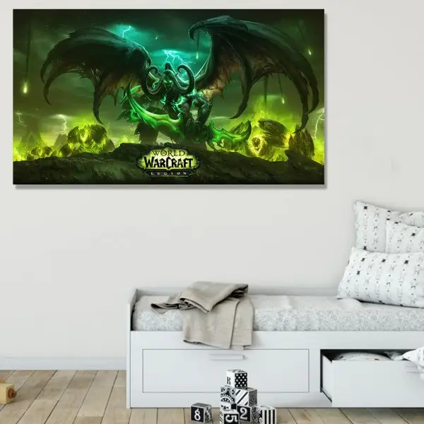 World of Warcraft 002 - slika na platnu