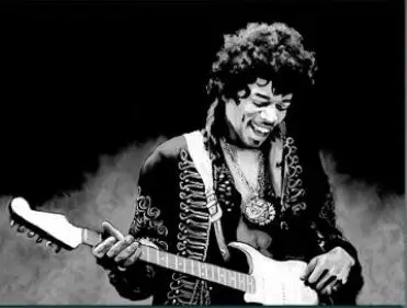 Jimmy Hendrix – Gospodar Gitare – sa ramom