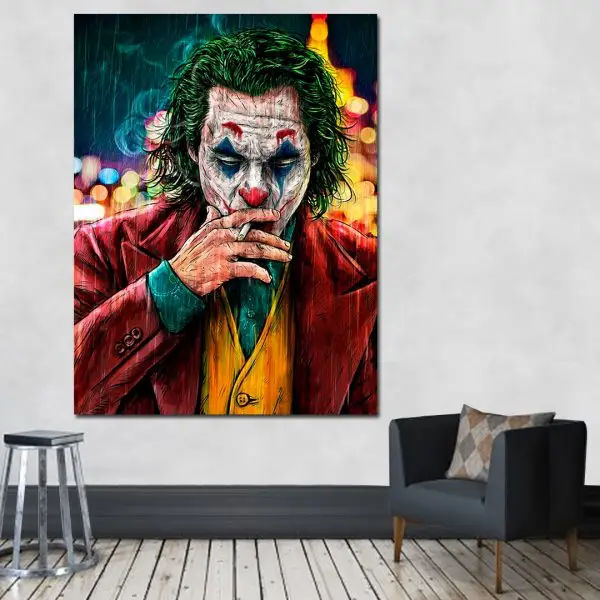Joker – Pogled iz Haosa - slika na platnu
