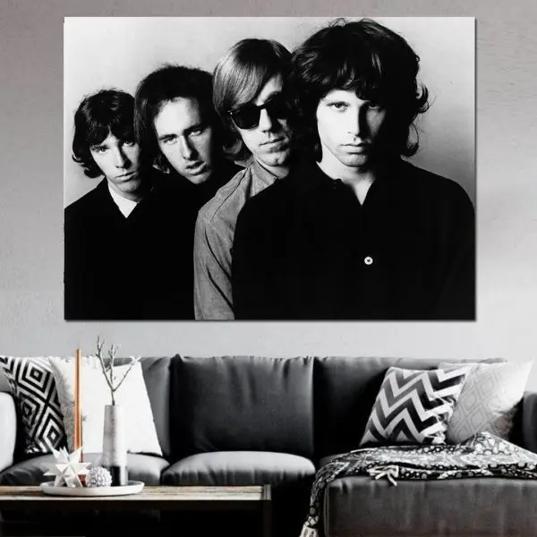 Lica Benda The Doors - slika na platnu