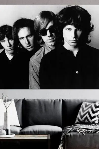 Lica Benda The Doors - slika na platnu